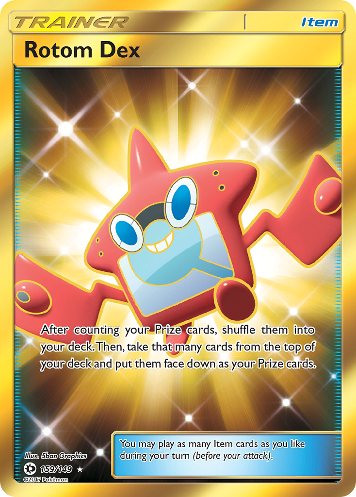 Rotom Dex (159/149) [Sun & Moon: Base Set] | Dragon's Lair Comics and Fantasy Houston TX