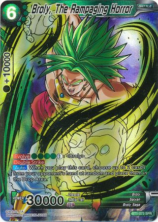 Broly, The Rampaging Horror (SPR) (BT1-073) [Galactic Battle] | Dragon's Lair Comics and Fantasy Houston TX