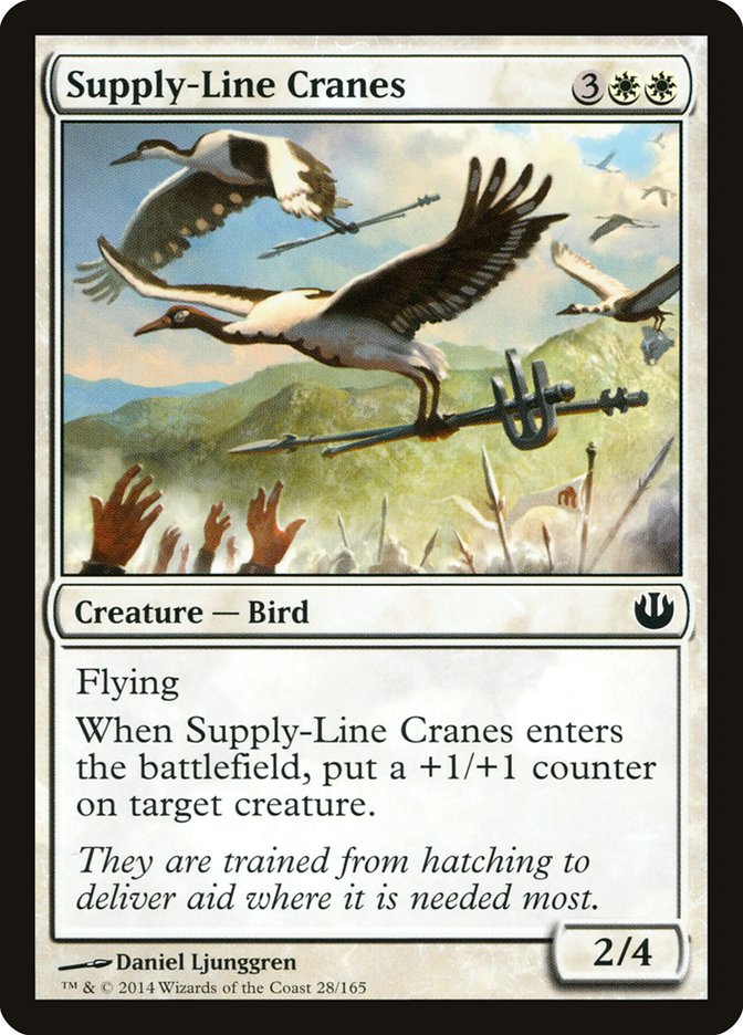 Supply-Line Cranes [Journey into Nyx] | Dragon's Lair Comics and Fantasy Houston TX