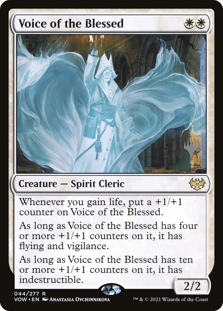 Voice of the Blessed (Promo Pack) [The Brothers' War Promos] | Dragon's Lair Comics and Fantasy Houston TX