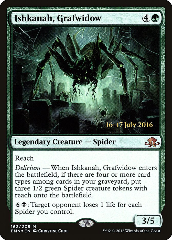 Ishkanah, Grafwidow [Eldritch Moon Prerelease Promos] | Dragon's Lair Comics and Fantasy Houston TX