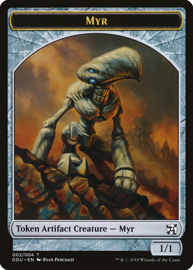 Myr Token [Duel Decks: Elves vs. Inventors Tokens] | Dragon's Lair Comics and Fantasy Houston TX