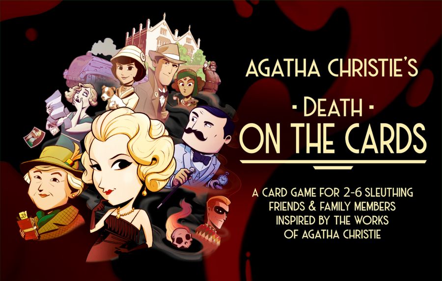 Agatha Christie Death on the Cards | Dragon's Lair Comics and Fantasy Houston TX