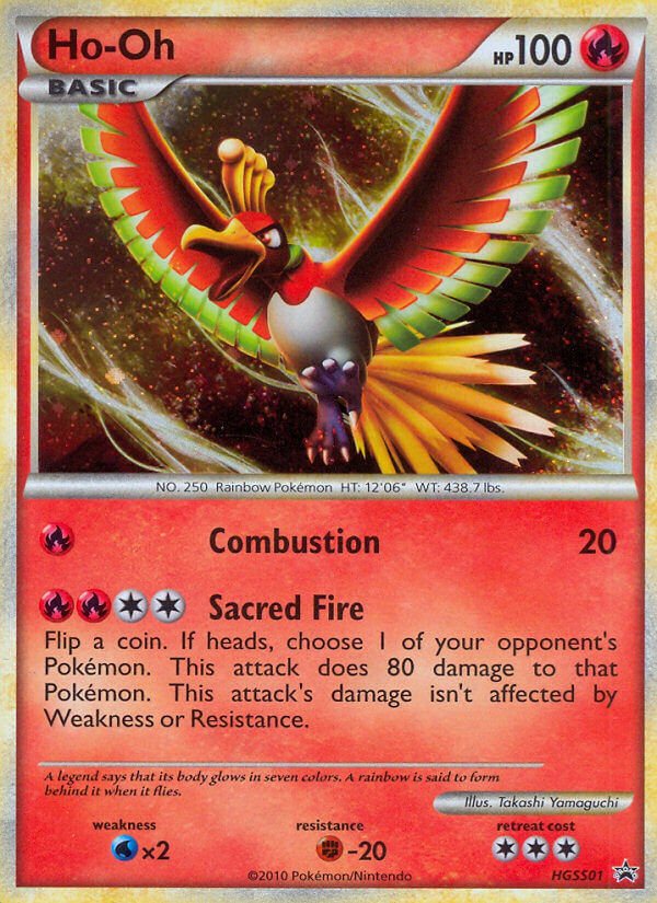 Ho-Oh (HGSS01) [HeartGold & SoulSilver: Black Star Promos] | Dragon's Lair Comics and Fantasy Houston TX