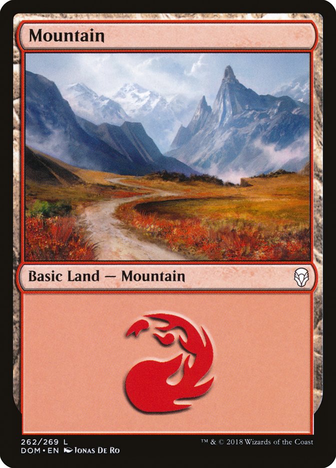 Mountain (262) [Dominaria] | Dragon's Lair Comics and Fantasy Houston TX