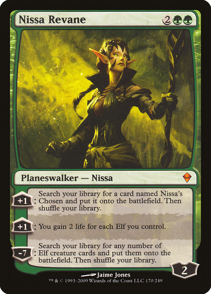 Nissa Revane [Zendikar] | Dragon's Lair Comics and Fantasy Houston TX