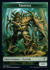 Treefolk // Spider Double-Sided Token [Streets of New Capenna Commander Tokens] | Dragon's Lair Comics and Fantasy Houston TX