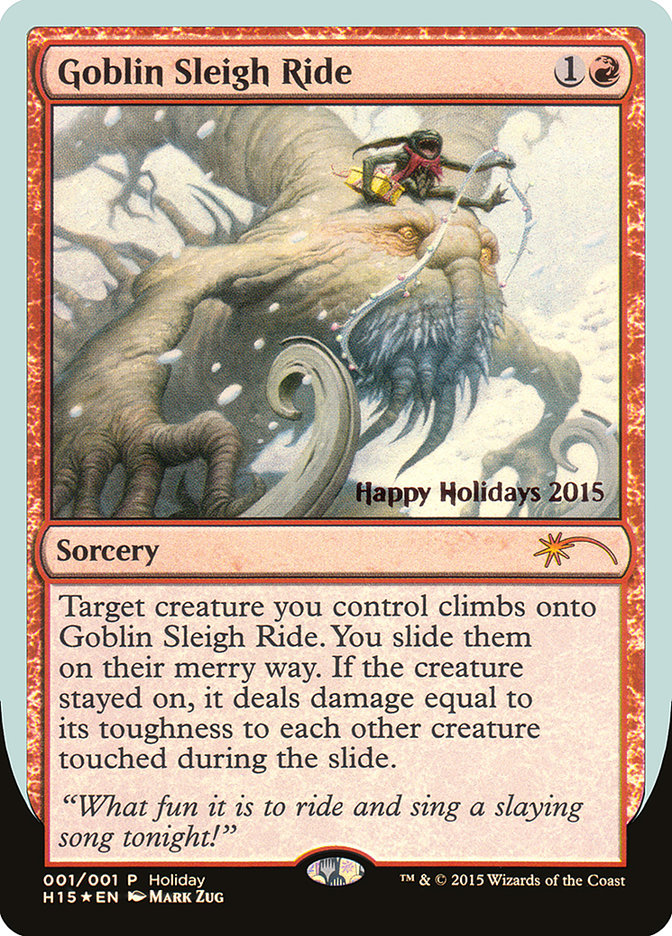 Goblin Sleigh Ride [Happy Holidays] | Dragon's Lair Comics and Fantasy Houston TX