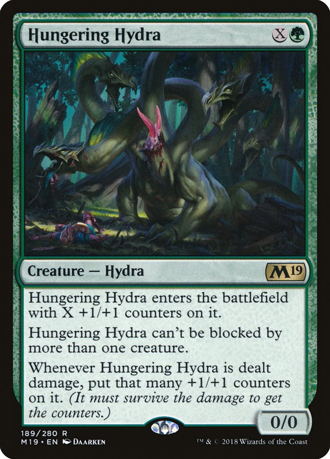 Hungering Hydra [Core Set 2019] | Dragon's Lair Comics and Fantasy Houston TX