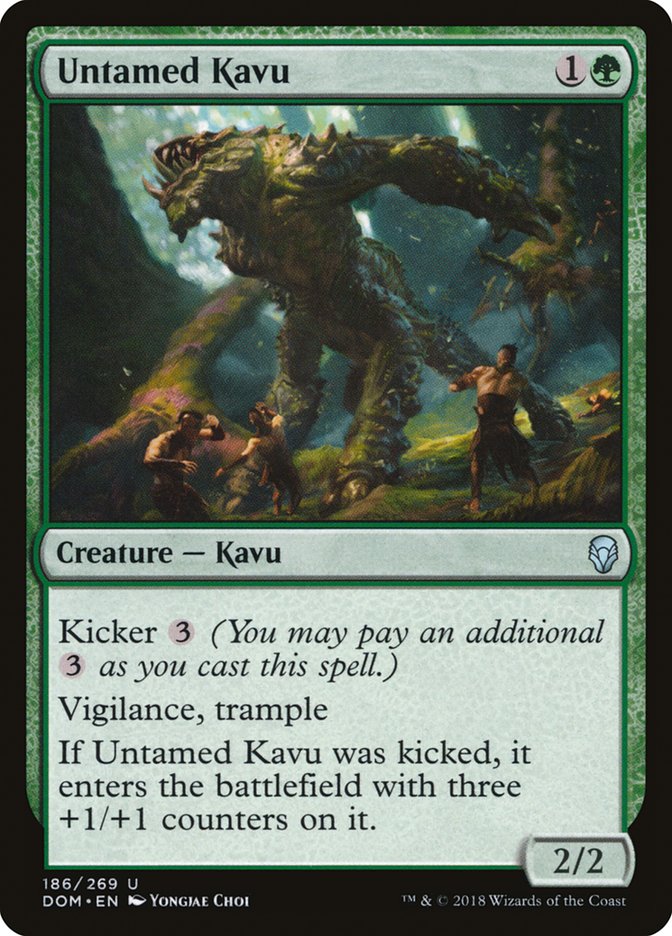 Untamed Kavu [Dominaria] | Dragon's Lair Comics and Fantasy Houston TX