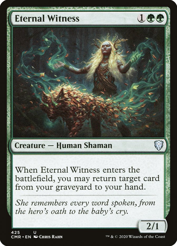 Eternal Witness [Commander Legends] | Dragon's Lair Comics and Fantasy Houston TX