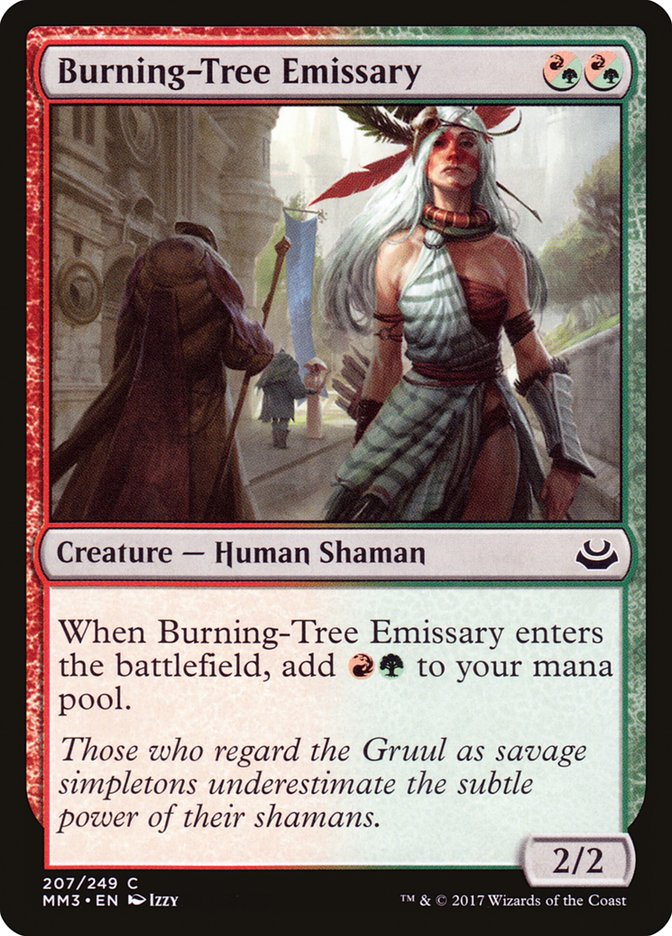 Burning-Tree Emissary [Modern Masters 2017] | Dragon's Lair Comics and Fantasy Houston TX