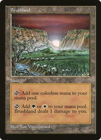 Brushland (Oversized) [Oversize Cards] | Dragon's Lair Comics and Fantasy Houston TX