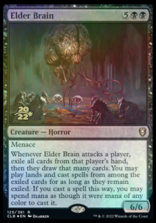 Elder Brain [Commander Legends: Battle for Baldur's Gate Prerelease Promos] | Dragon's Lair Comics and Fantasy Houston TX