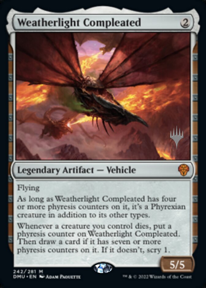 Weatherlight Compleated (Promo Pack) [Dominaria United Promos] | Dragon's Lair Comics and Fantasy Houston TX