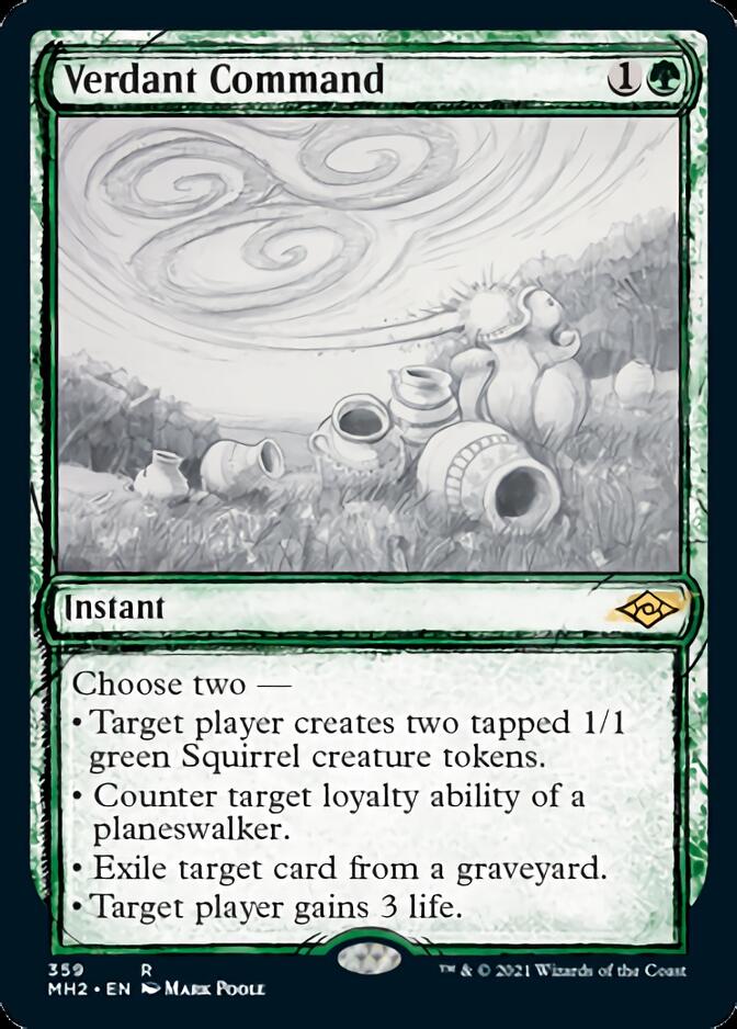 Verdant Command (Sketch) [Modern Horizons 2] | Dragon's Lair Comics and Fantasy Houston TX