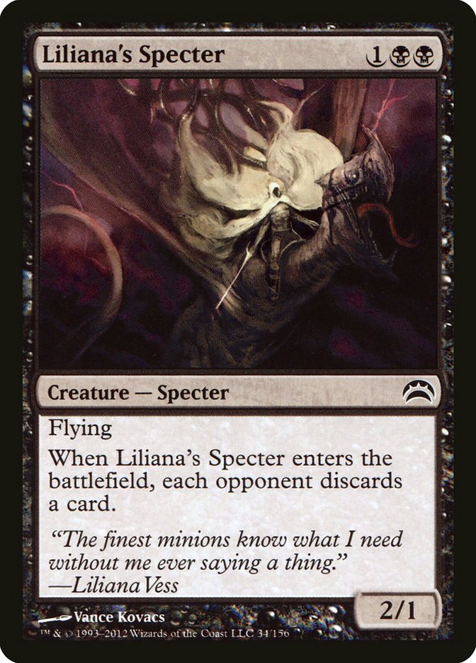 Liliana's Specter [Planechase 2012] | Dragon's Lair Comics and Fantasy Houston TX