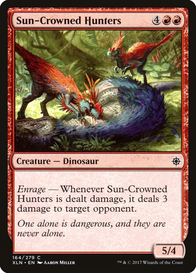 Sun-Crowned Hunters [Ixalan] | Dragon's Lair Comics and Fantasy Houston TX