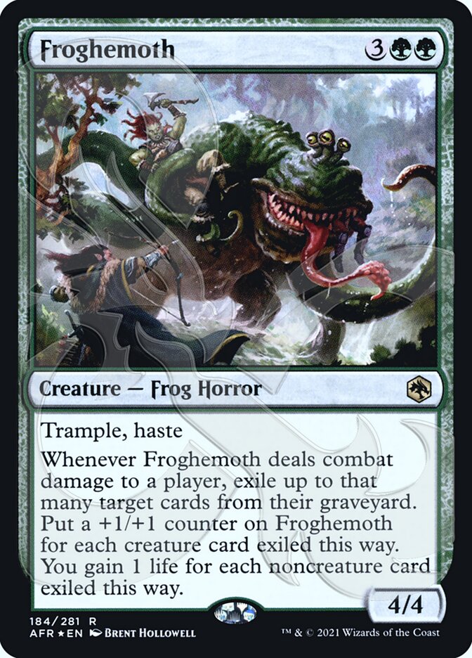 Froghemoth (Ampersand Promo) [Dungeons & Dragons: Adventures in the Forgotten Realms Promos] | Dragon's Lair Comics and Fantasy Houston TX