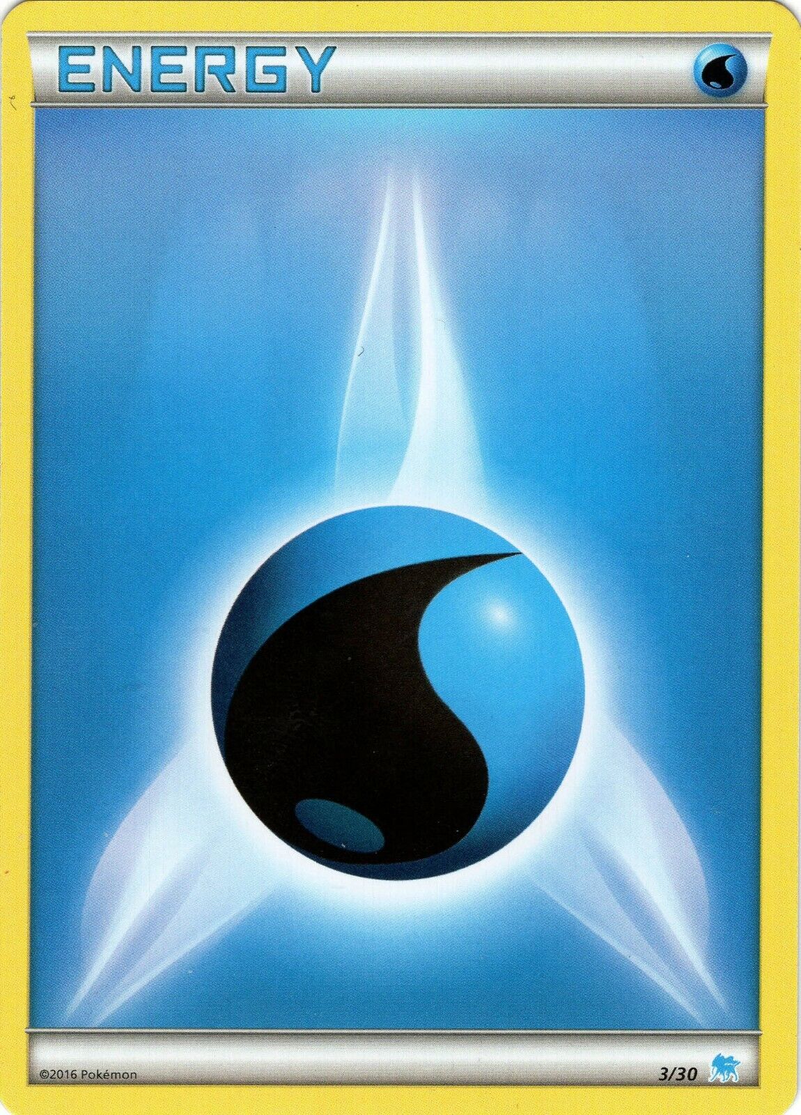 Water Energy (3/30) [XY: Trainer Kit 3 - Suicune] | Dragon's Lair Comics and Fantasy Houston TX