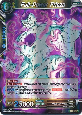 Full-Power Frieza (BT1-087) [Galactic Battle] | Dragon's Lair Comics and Fantasy Houston TX