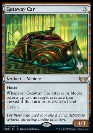 Getaway Car (Promo Pack) [Streets of New Capenna Promos] | Dragon's Lair Comics and Fantasy Houston TX