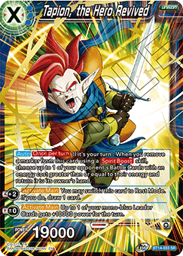 Tapion, the Hero Revived (BT14-033) [Cross Spirits] | Dragon's Lair Comics and Fantasy Houston TX