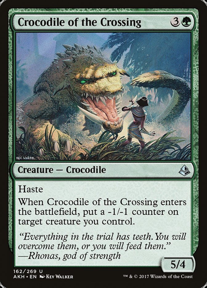 Crocodile of the Crossing [Amonkhet] | Dragon's Lair Comics and Fantasy Houston TX