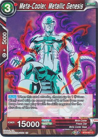 Meta-Cooler, Metallic Genesis (BT9-007) [Universal Onslaught] | Dragon's Lair Comics and Fantasy Houston TX