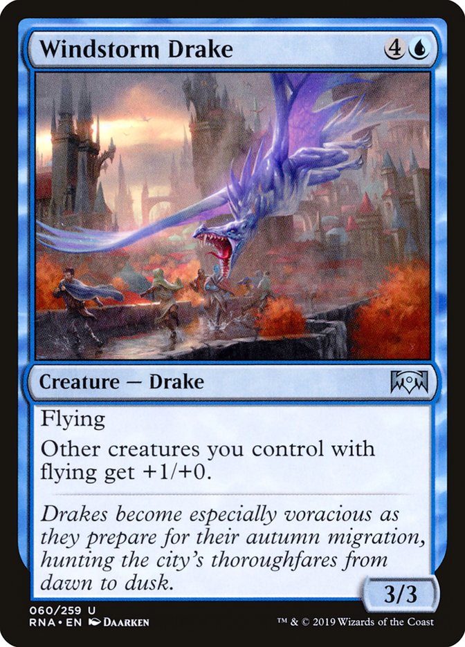 Windstorm Drake [Ravnica Allegiance] | Dragon's Lair Comics and Fantasy Houston TX