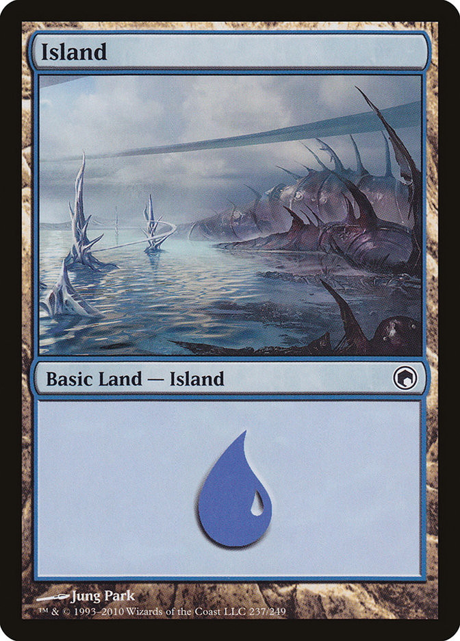 Island (237) [Scars of Mirrodin] | Dragon's Lair Comics and Fantasy Houston TX