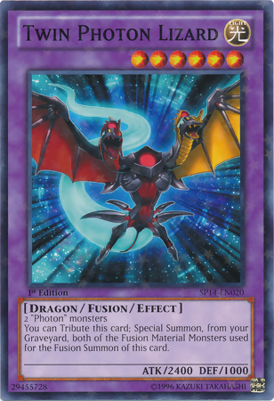 Twin Photon Lizard [SP14-EN020] Starfoil Rare | Dragon's Lair Comics and Fantasy Houston TX