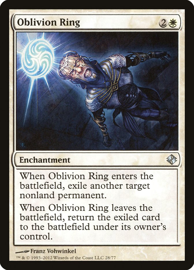 Oblivion Ring [Duel Decks: Venser vs. Koth] | Dragon's Lair Comics and Fantasy Houston TX