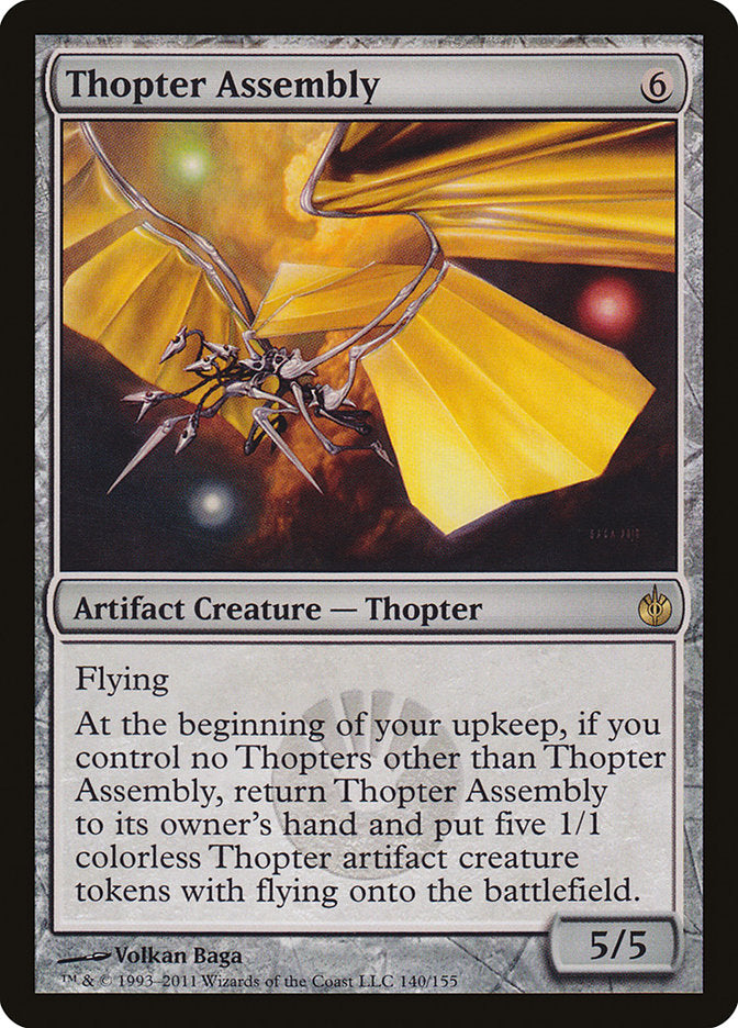 Thopter Assembly [Mirrodin Besieged] | Dragon's Lair Comics and Fantasy Houston TX