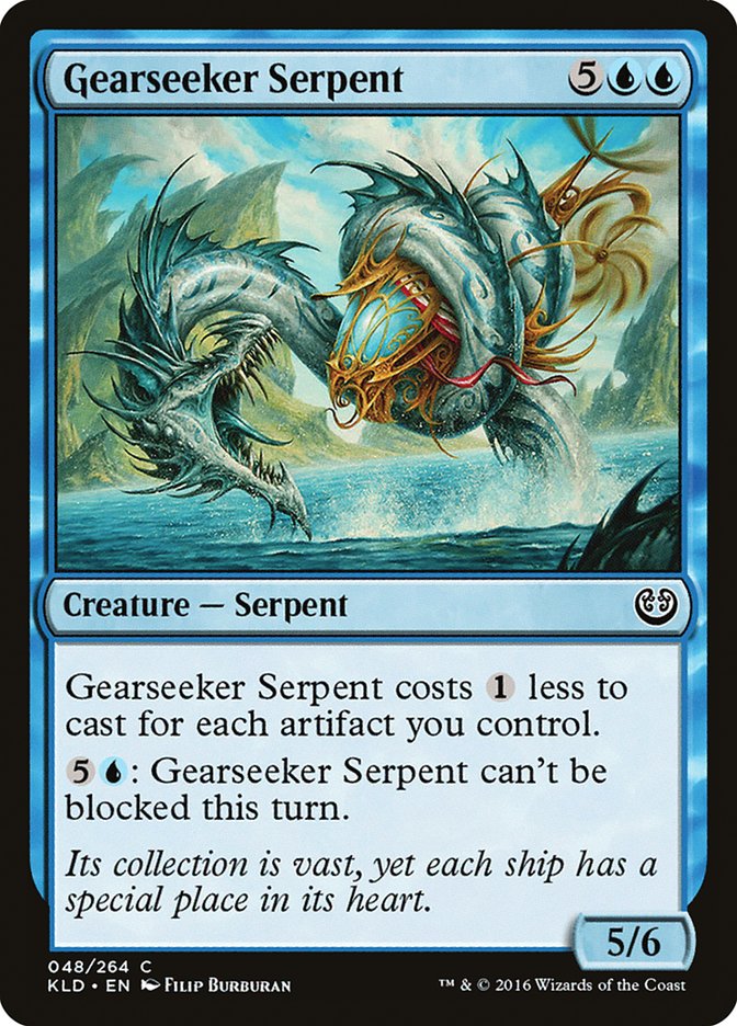 Gearseeker Serpent [Kaladesh] | Dragon's Lair Comics and Fantasy Houston TX