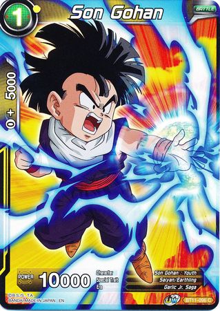 Son Gohan (Yellow) (BT11-096) [Vermilion Bloodline 2nd Edition] | Dragon's Lair Comics and Fantasy Houston TX