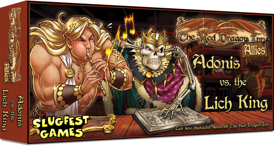 Red Dragon Inn: Adonis Vs the Lich King expansion | Dragon's Lair Comics and Fantasy Houston TX