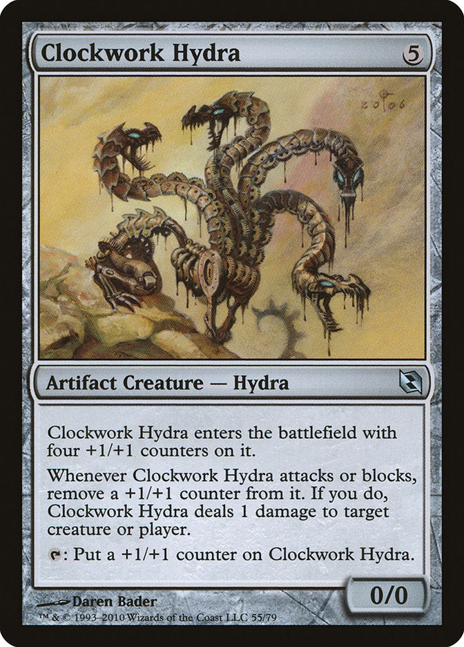 Clockwork Hydra [Duel Decks: Elspeth vs. Tezzeret] | Dragon's Lair Comics and Fantasy Houston TX