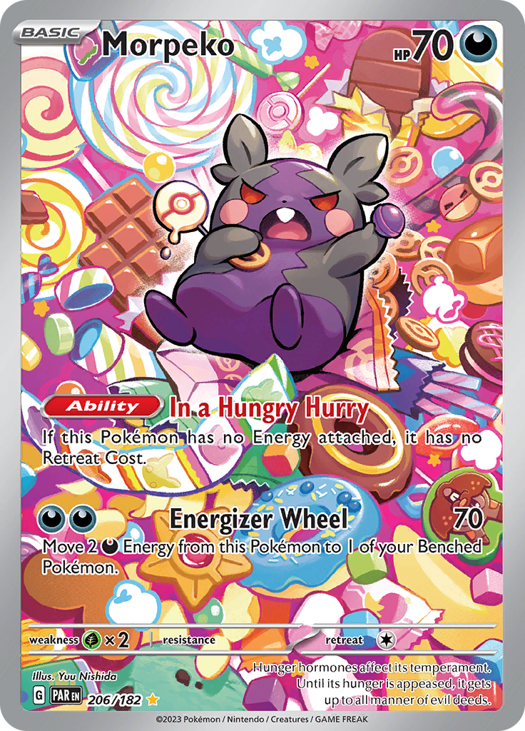 Morpeko (206/182) [Scarlet & Violet: Paradox Rift] | Dragon's Lair Comics and Fantasy Houston TX