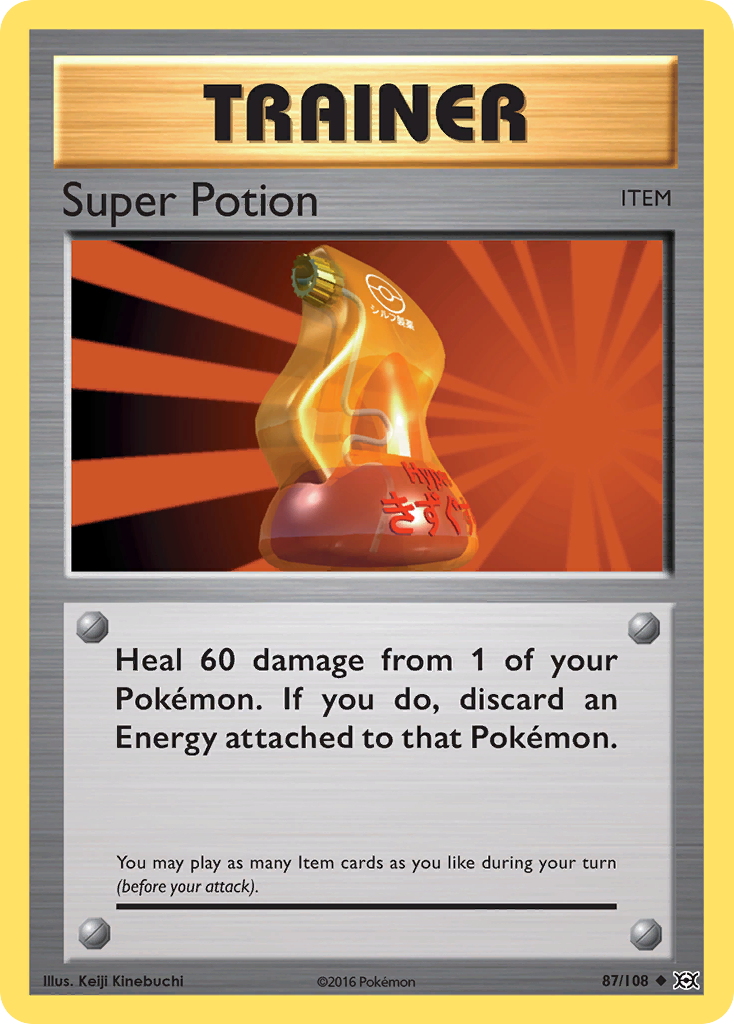 Super Potion (87/108) [XY: Evolutions] | Dragon's Lair Comics and Fantasy Houston TX