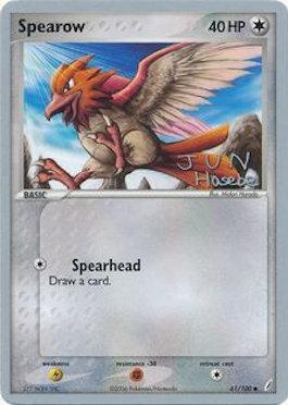 Spearow (61/100) (Flyvees - Jun Hasebe) [World Championships 2007] | Dragon's Lair Comics and Fantasy Houston TX