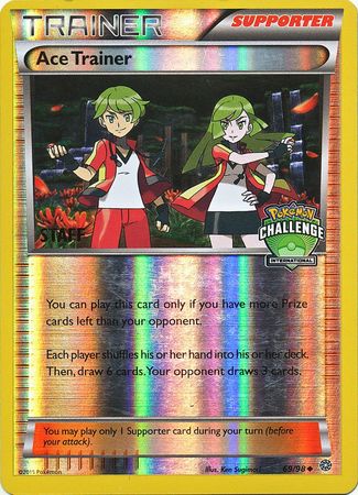 Ace Trainer (69/98) (International Challenge Promo Staff) [XY: Ancient Origins] | Dragon's Lair Comics and Fantasy Houston TX