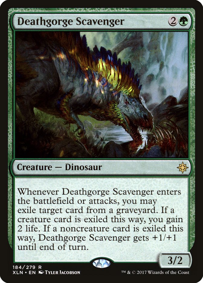 Deathgorge Scavenger [Ixalan] | Dragon's Lair Comics and Fantasy Houston TX