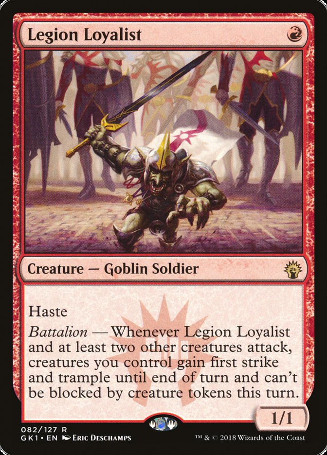 Legion Loyalist [Guilds of Ravnica Guild Kit] | Dragon's Lair Comics and Fantasy Houston TX