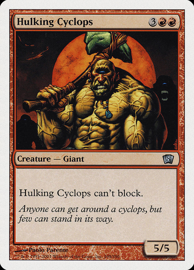 Hulking Cyclops [Eighth Edition] | Dragon's Lair Comics and Fantasy Houston TX