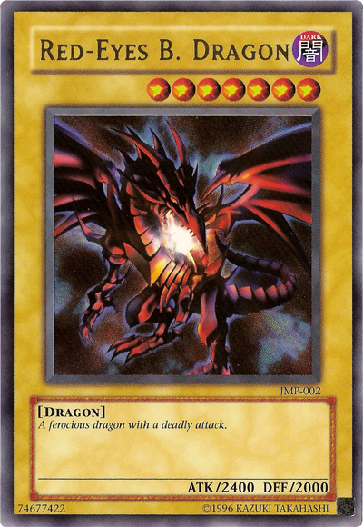 Red-Eyes B. Dragon [JMP-002] Ultra Rare | Dragon's Lair Comics and Fantasy Houston TX