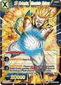 SS Gotenks, Absolute Unison (Winner) (BT10-033) [Tournament Promotion Cards] | Dragon's Lair Comics and Fantasy Houston TX