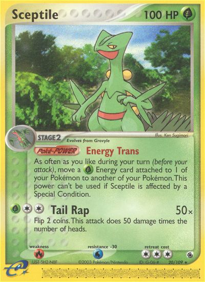 Sceptile (20/109) [EX: Ruby & Sapphire] | Dragon's Lair Comics and Fantasy Houston TX