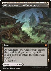 Agadeem's Awakening // Agadeem, the Undercrypt (Extended Art) [Zendikar Rising] | Dragon's Lair Comics and Fantasy Houston TX