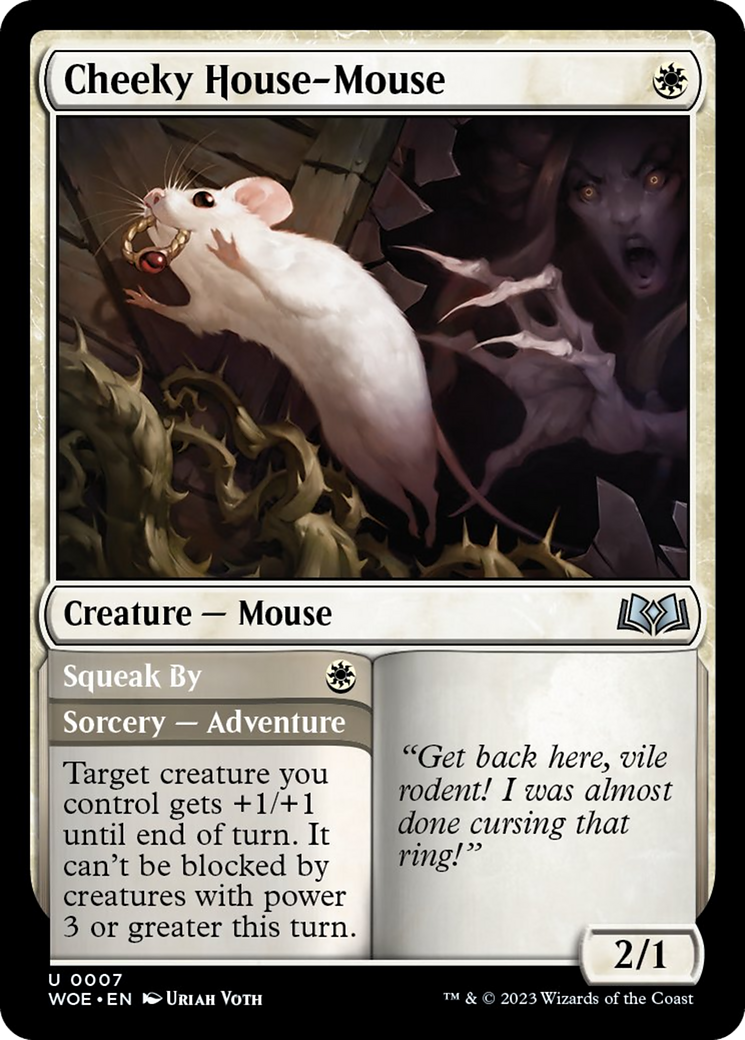 Cheeky House-Mouse [Wilds of Eldraine] | Dragon's Lair Comics and Fantasy Houston TX